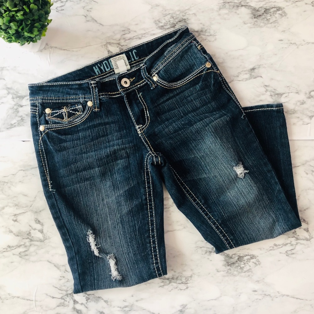 Hydraulic Jean Capris